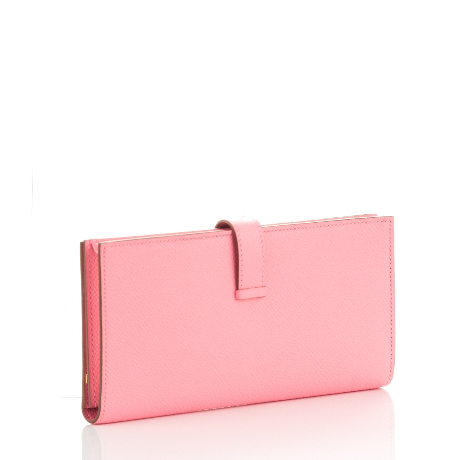 Hermes Epsom Bearn Gusset Wallet Rose Confetti 3 of 8