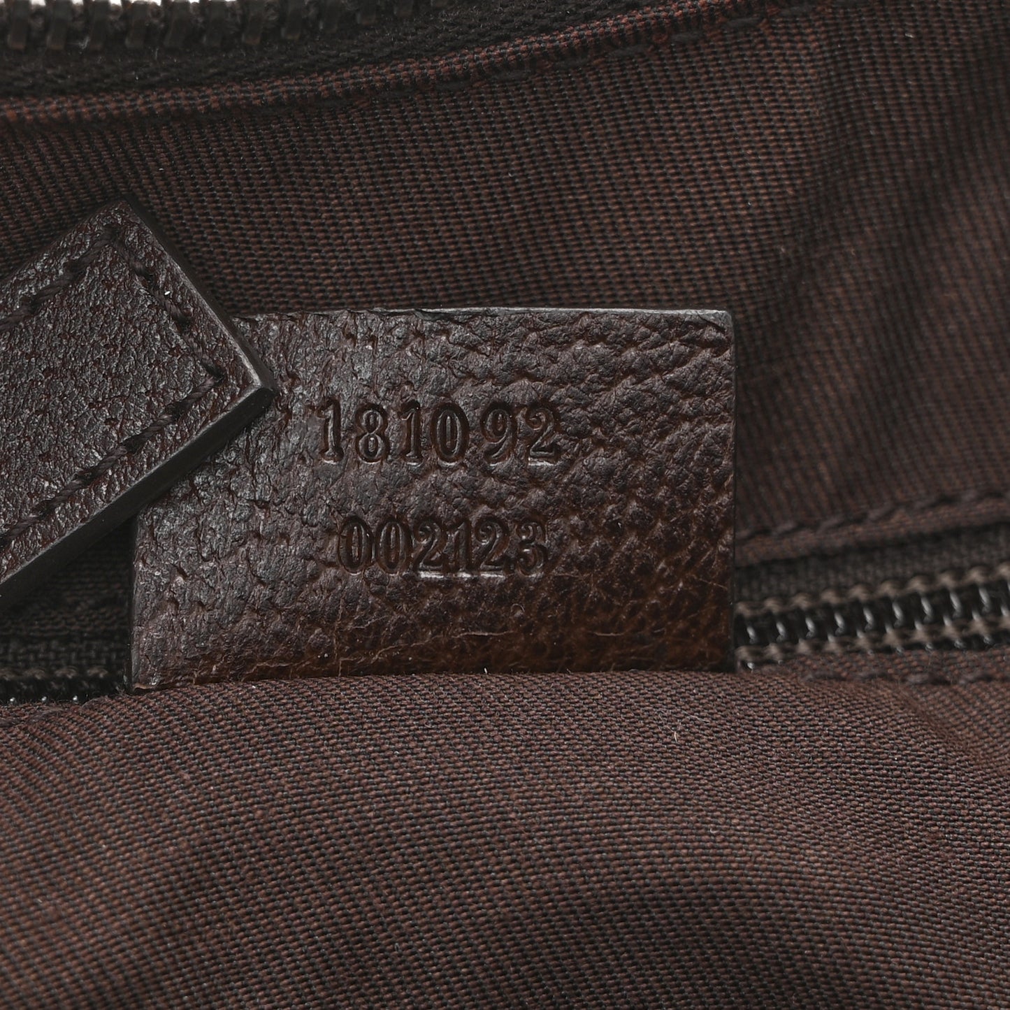 Monogram Medium Half Moon Hobo Dark Brown