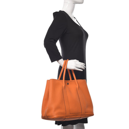 Hermes Negonda Garden Party 36 MM Orange 2 of 11