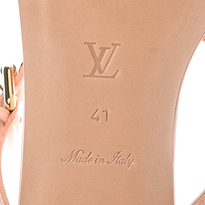 Louis Vuitton Blush Flat Thong Sandals 41 Rose Clair 7 of 9