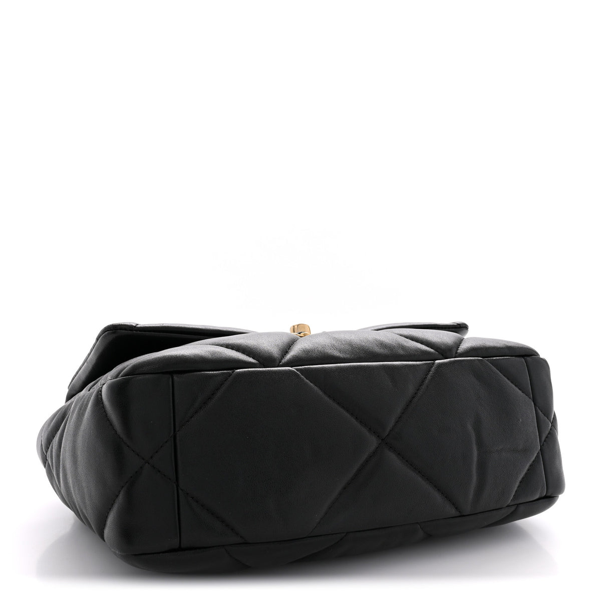 Chanel Lambskin Quilted Medium Chanel 19 Flap Black 4 of 11