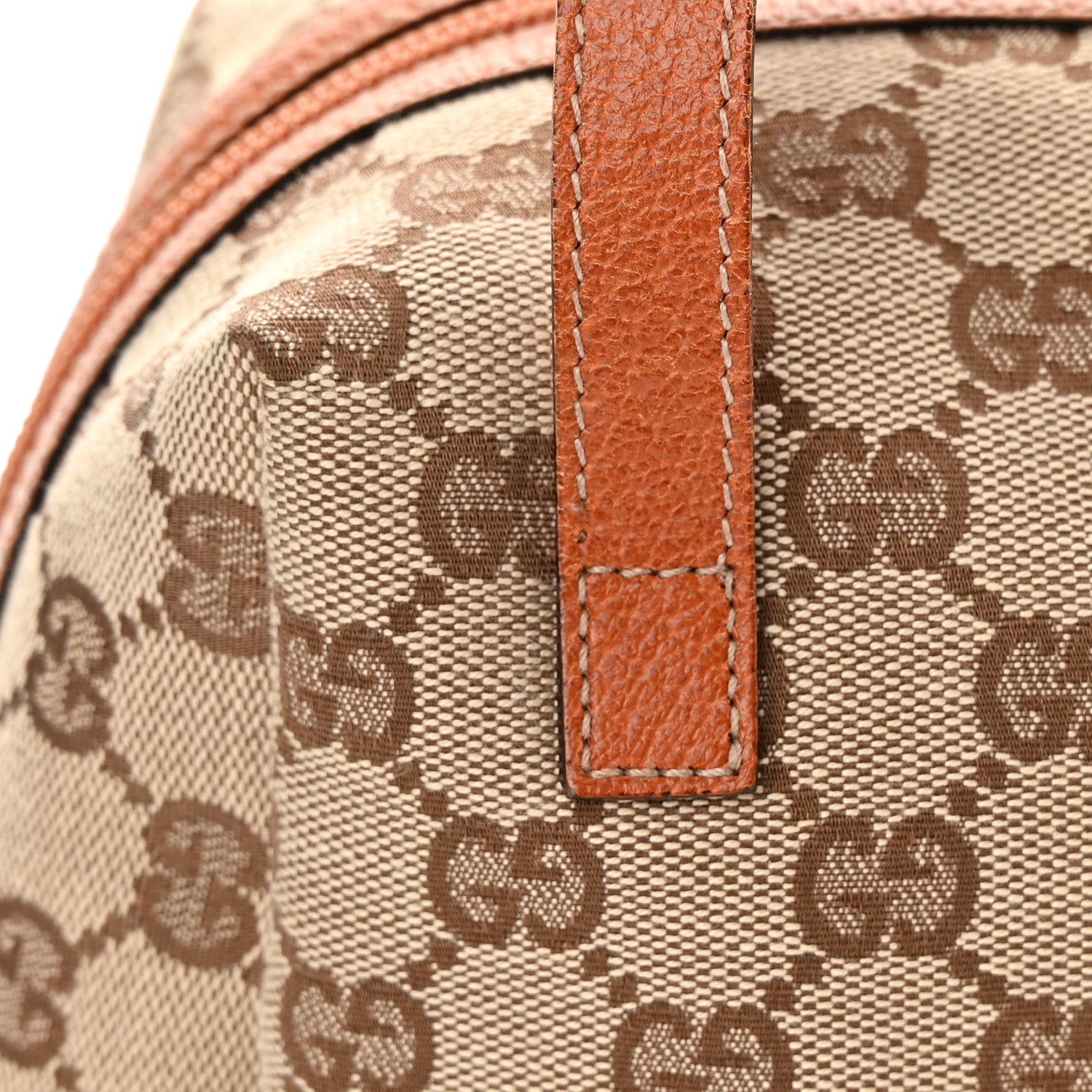 Gucci Monogram Large Balthus Cosmetic Pouch Brown 12 of 13
