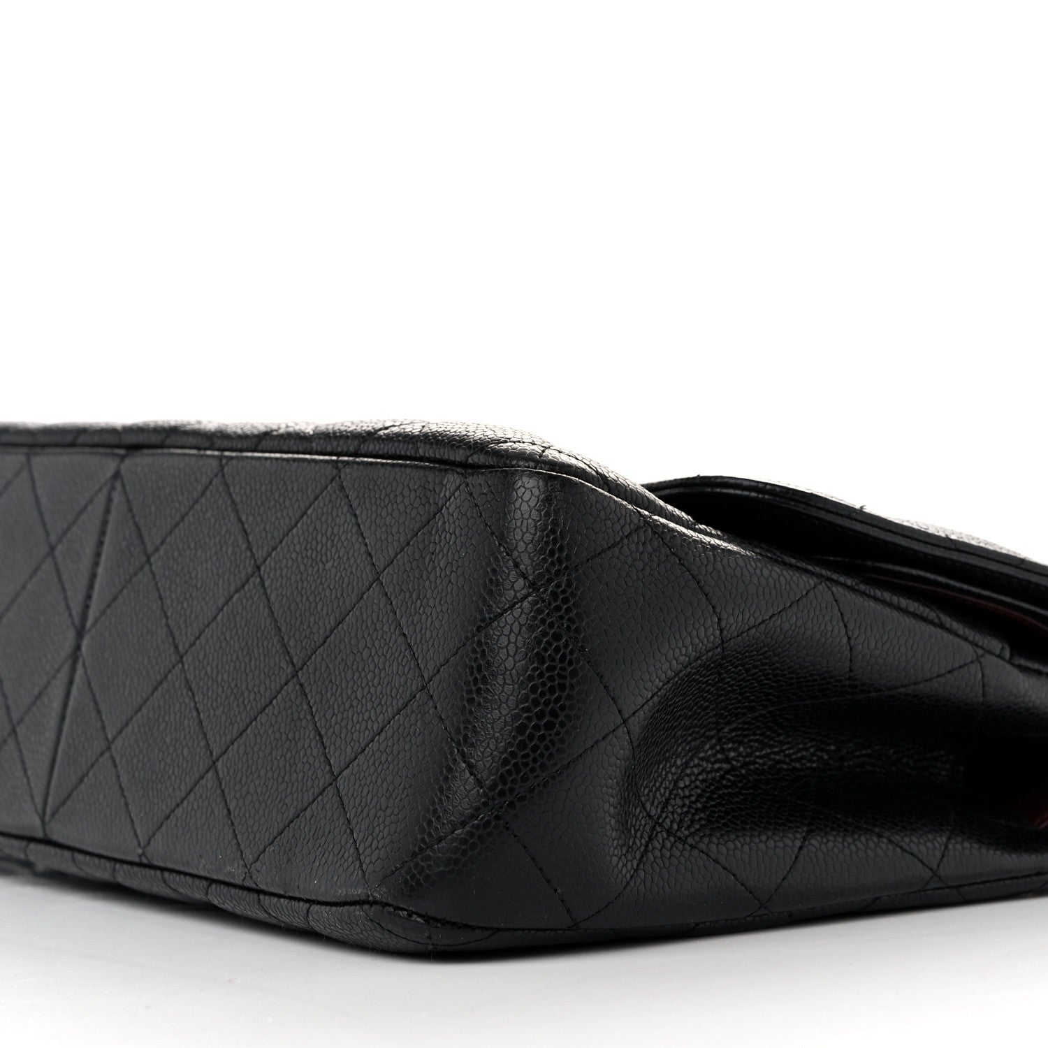 Chanel Caviar Quilted Jumbo Double Flap Black 10 of 12