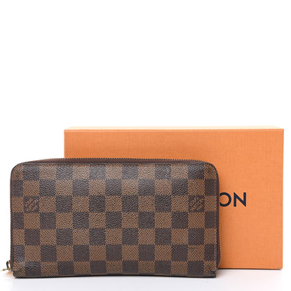 Louis Vuitton Damier Ebene Zippy Organizer Wallet 13 of 13