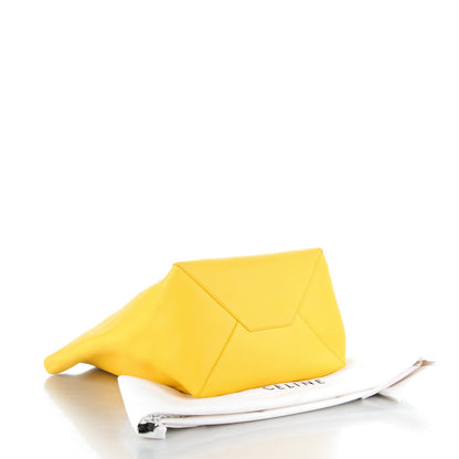 Celine Calfskin Medium Horizontal Cabas Phantom Sun Yellow 4 of 9
