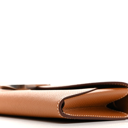 Hermes Epsom Maillon Wallet To Go Gold 10 of 11