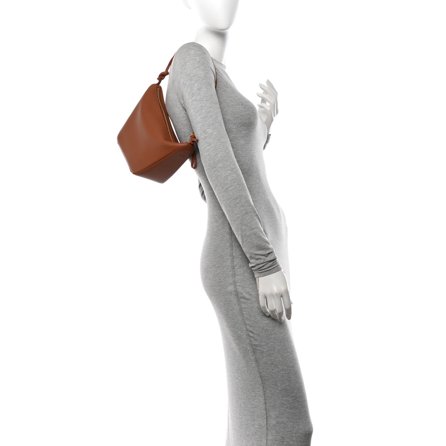 Loewe Calfskin Mini Hammock Hobo Tan 2 of 10