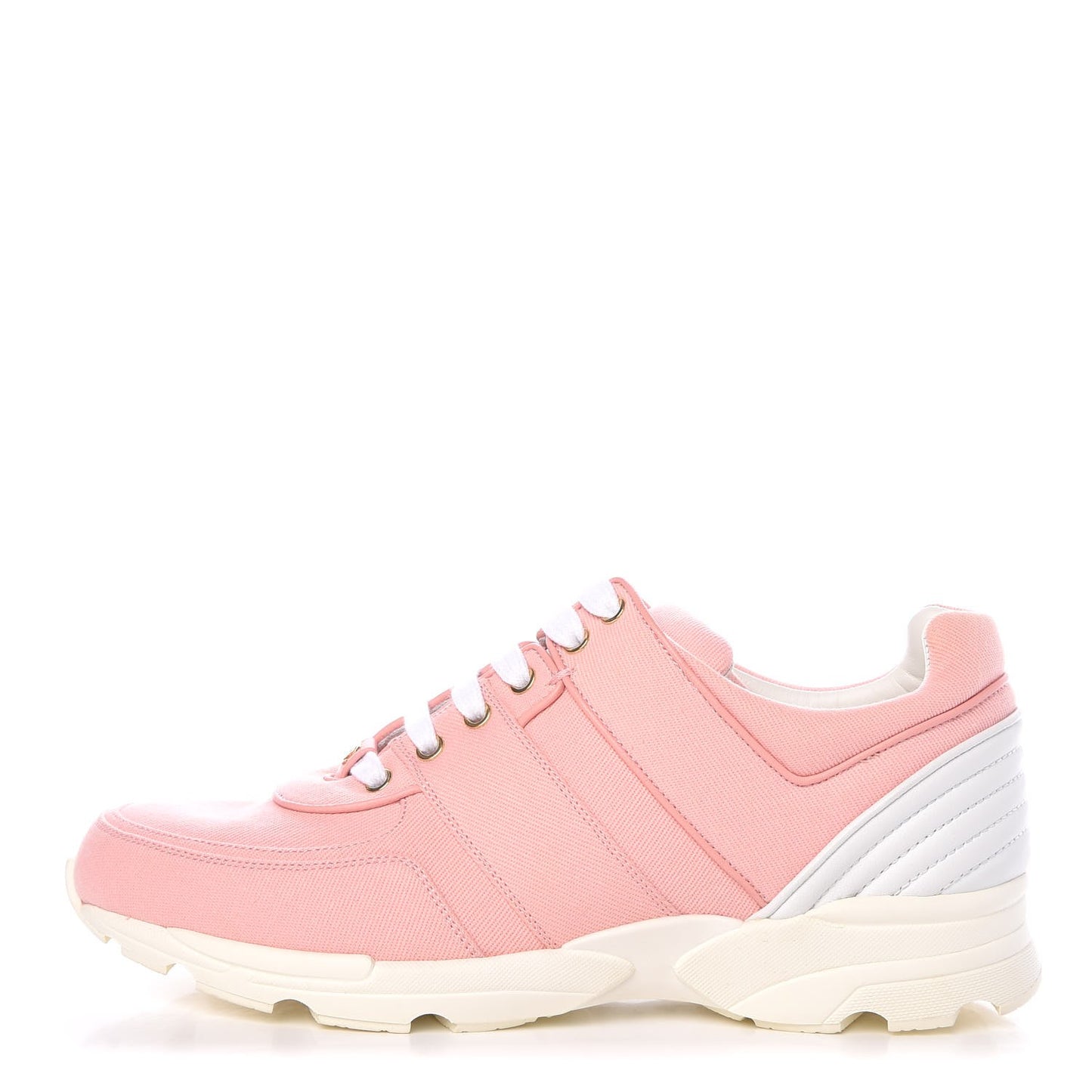 Fabric CC Sneakers 41.5 Salmon