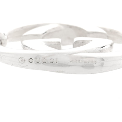 Gucci Sterling Silver Britt Hoop Earrings 5 of 5