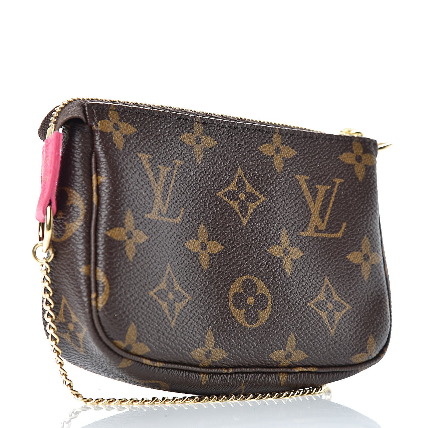 Monogram 2019 Christmas Animation Mini Courchevel Pochette Accessories Fuchsia