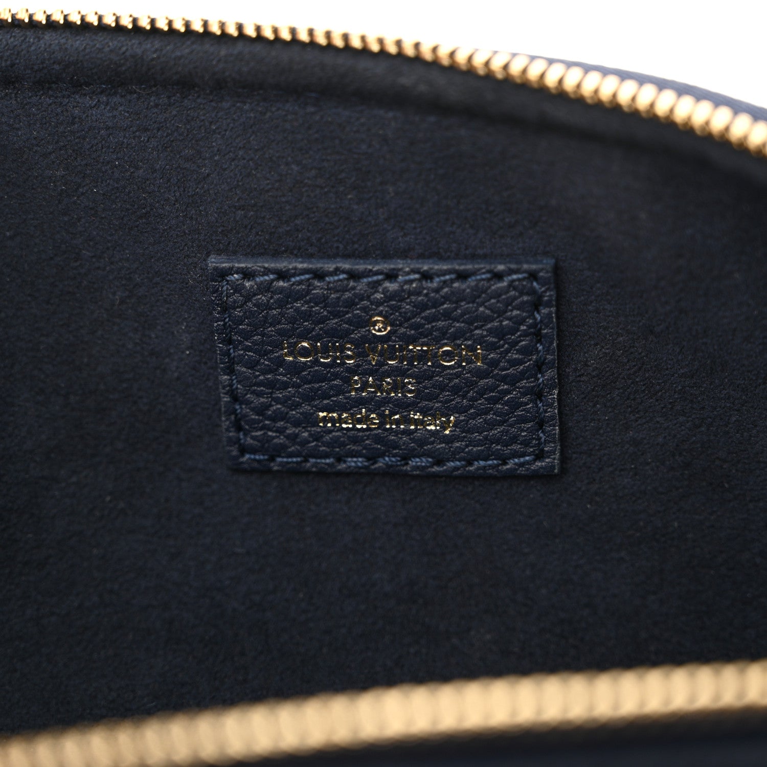 Louis Vuitton Empreinte Monogram Giant Mini By The Pool Bumbag Blue Beige 6 of 9