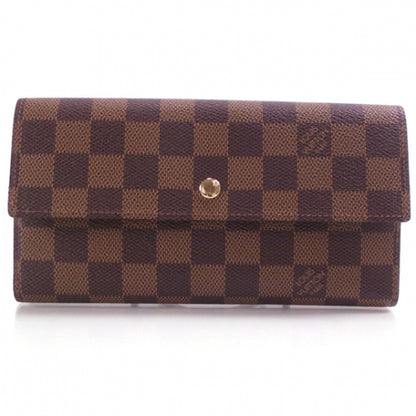 Louis Vuitton Damier Ebene Porte Tresor International Wallet 1 of 8