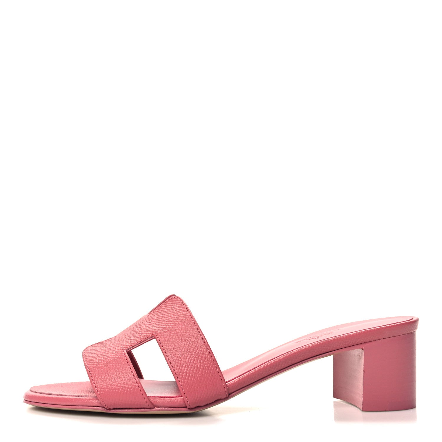 Hermes Epsom Oasis Sandals 37 Rose De Venise 1 of 9