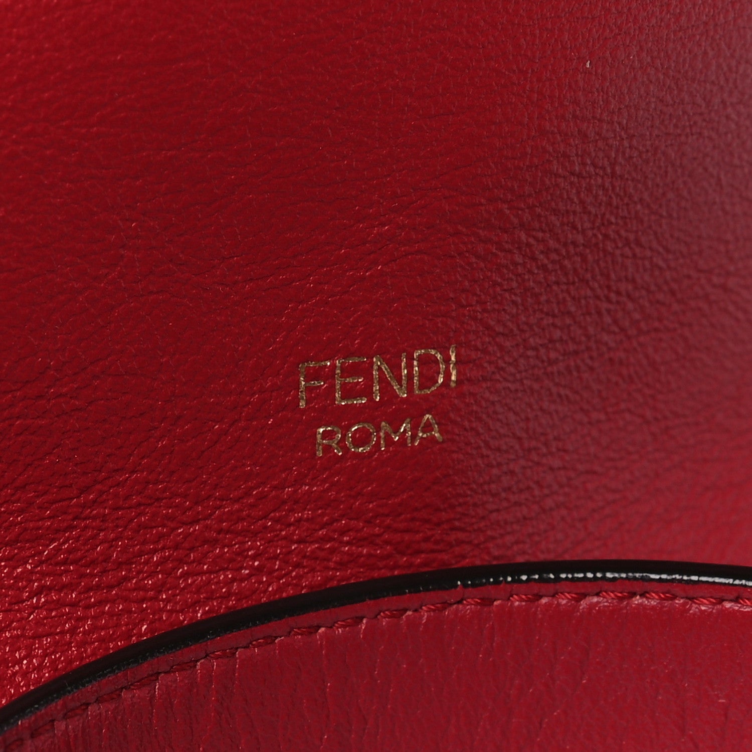 Fendi Vitello Grace Matte F is Fendi Grande Mon Tresor Bucket Bag Fragola 6 of 10