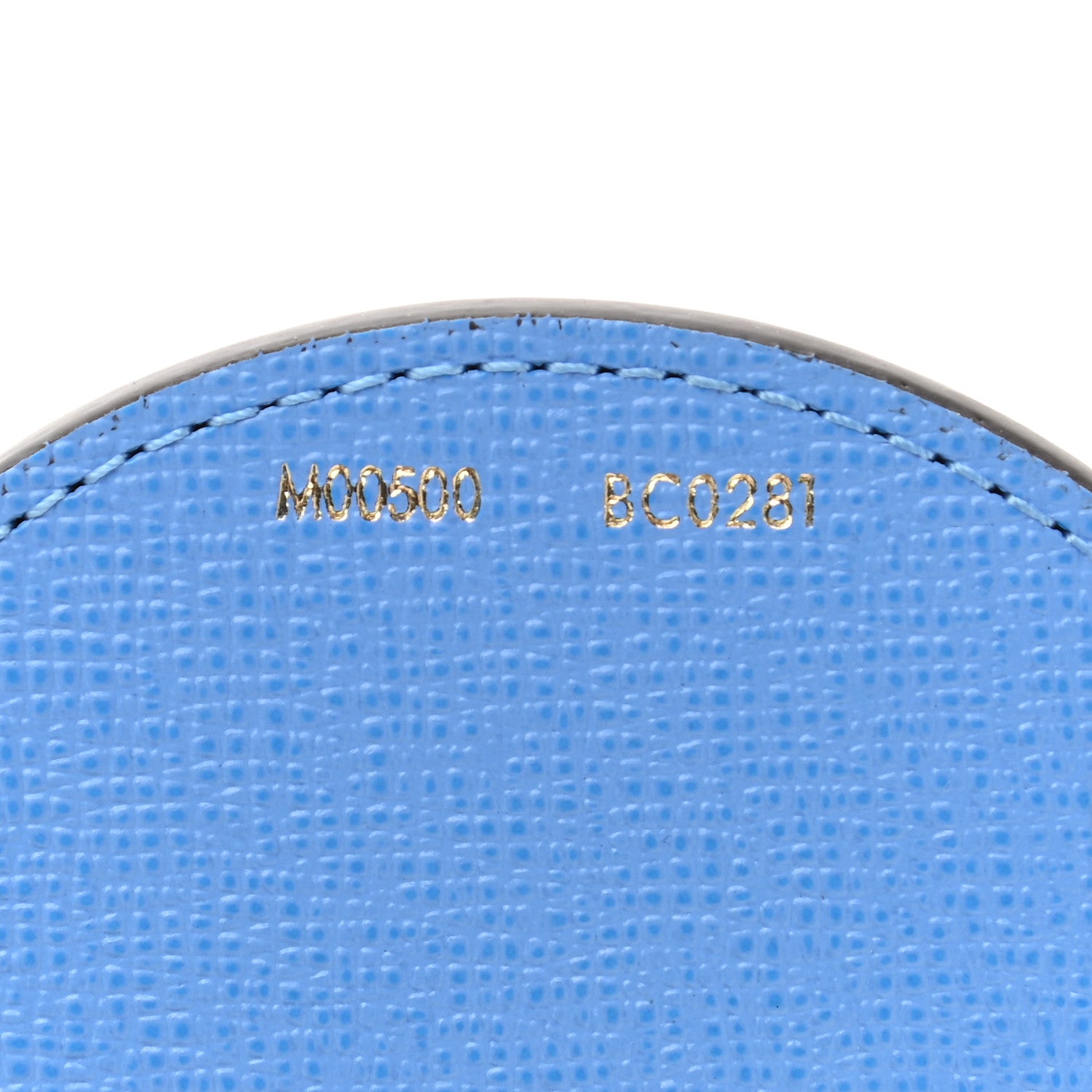 Louis Vuitton Monogram 2021 Christmas Animation China Wall Bag Charm Key Ring Myosotis Blue 4 of 4