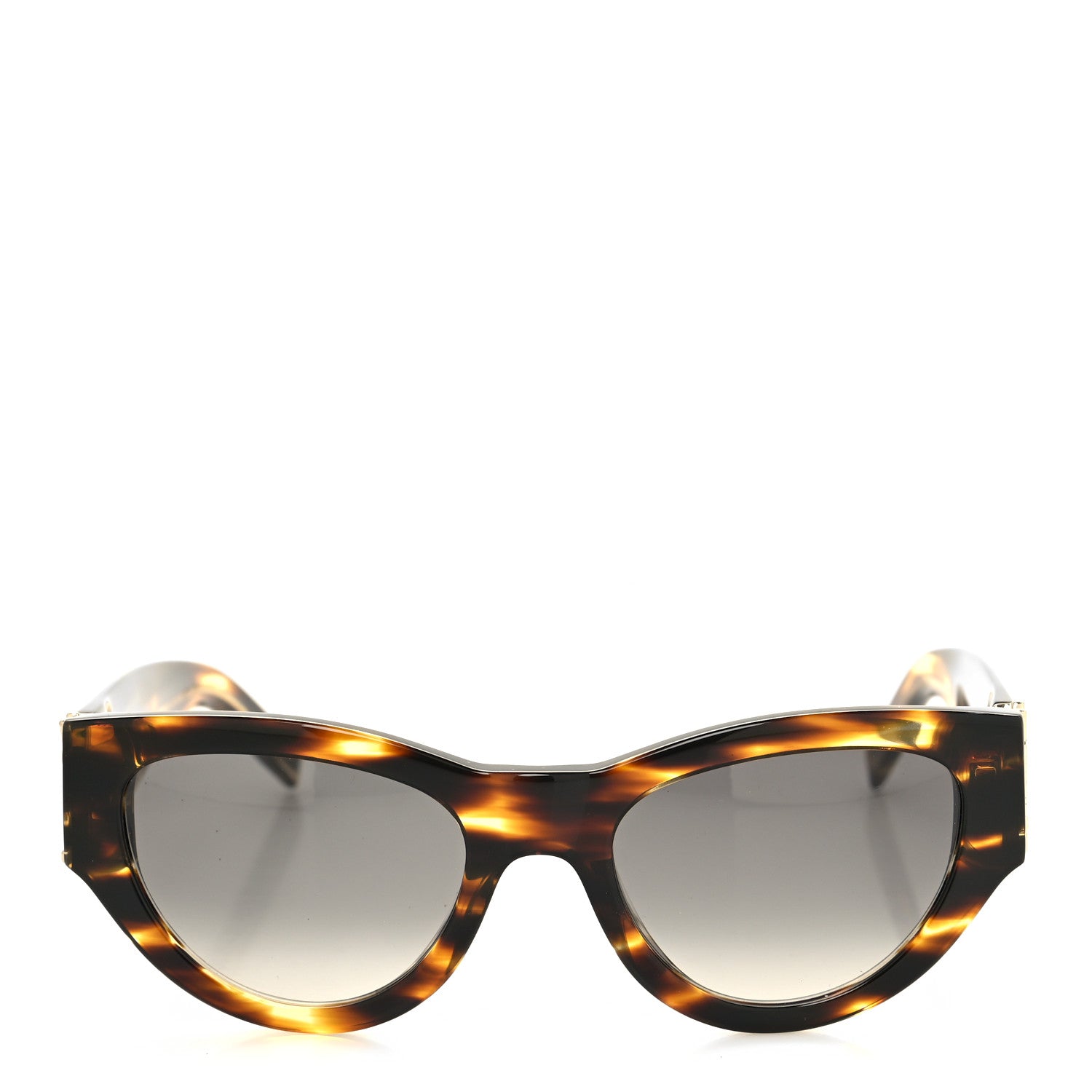 Saint Laurent Acetate Cat Eye Sunglasses SLM94 003 Tortoise 2 of 8