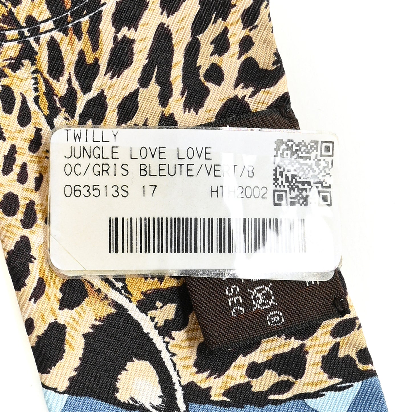 Silk Jungle Love Twilly Gris Bleuete Vert