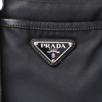 Prada Saffiano Tessuto Nylon Tote Black 11 of 22