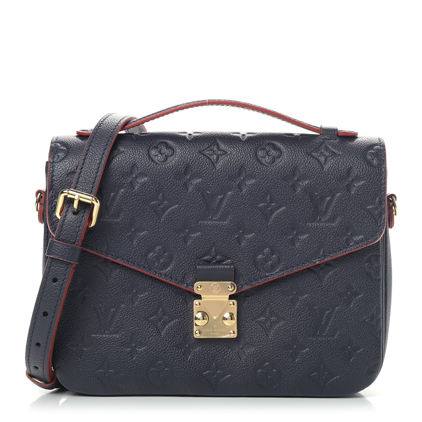 Empreinte Pochette Metis Marine Rouge