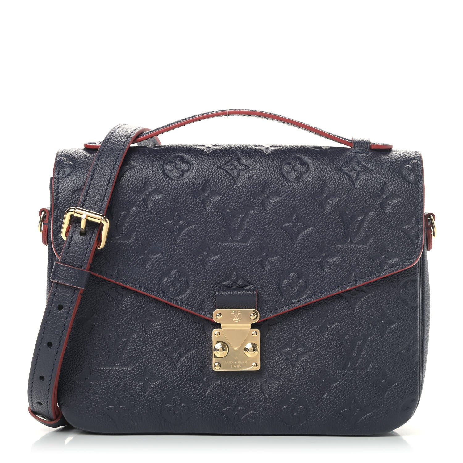 Louis Vuitton Empreinte Pochette Metis Marine Rouge 1 of 10