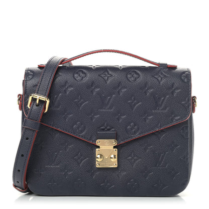 Louis Vuitton Empreinte Pochette Metis Marine Rouge 1 of 10