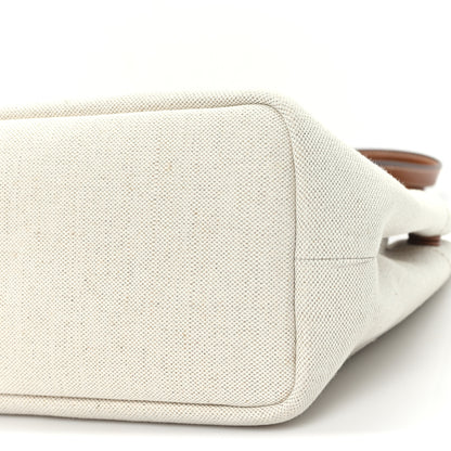 Prada Canvas Shopping Logo Tote Naturale 9 of 9