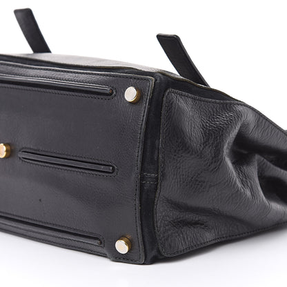 Saint Laurent Calfskin Canvas Medium Muse Two Black 9 of 22
