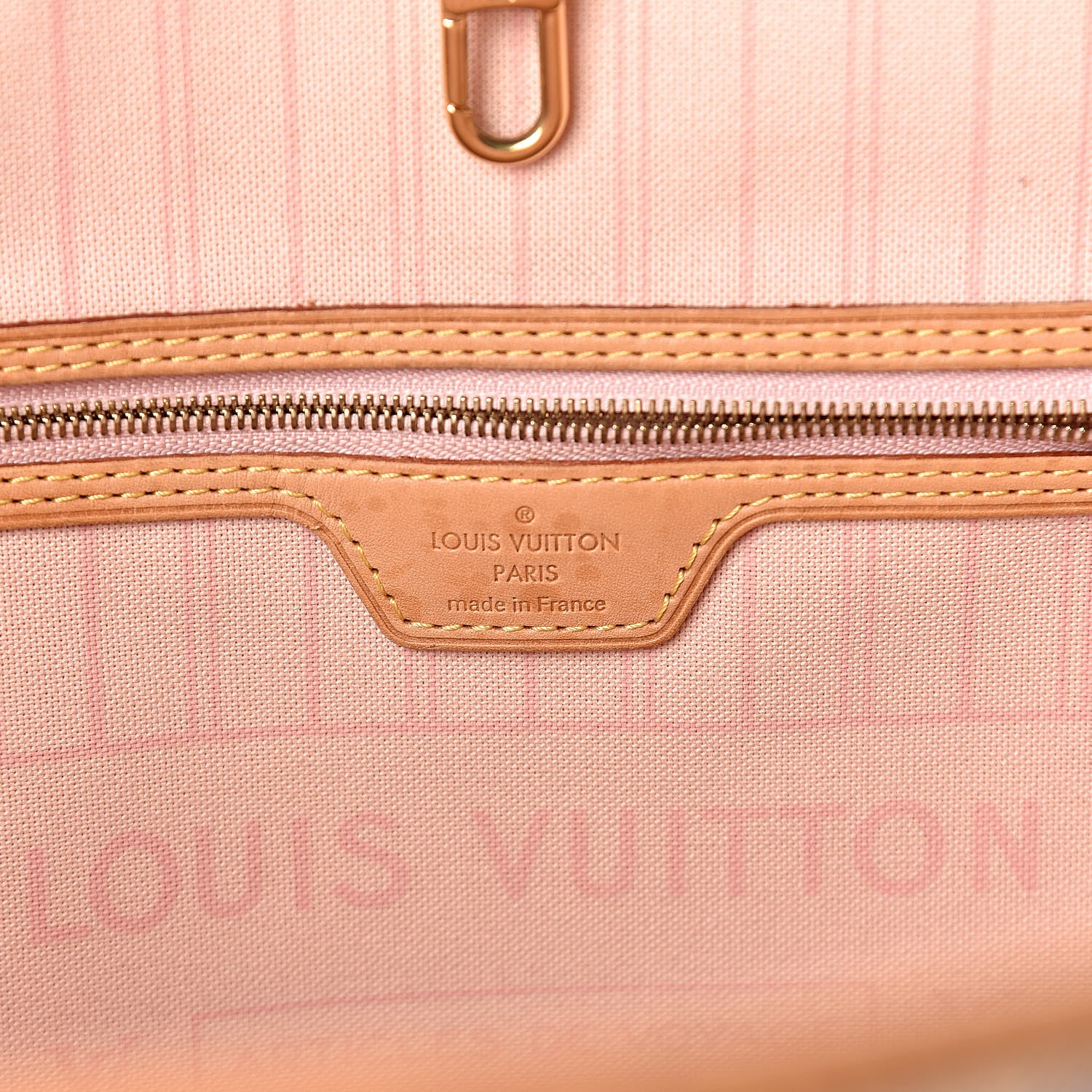 Louis Vuitton Damier Azur Neo Neverfull MM Rose Ballerine 6 of 15