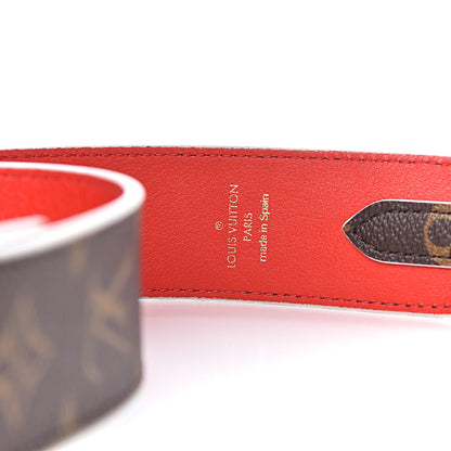 Louis Vuitton Monogram Bandouliere Shoulder Strap Red 3 of 4