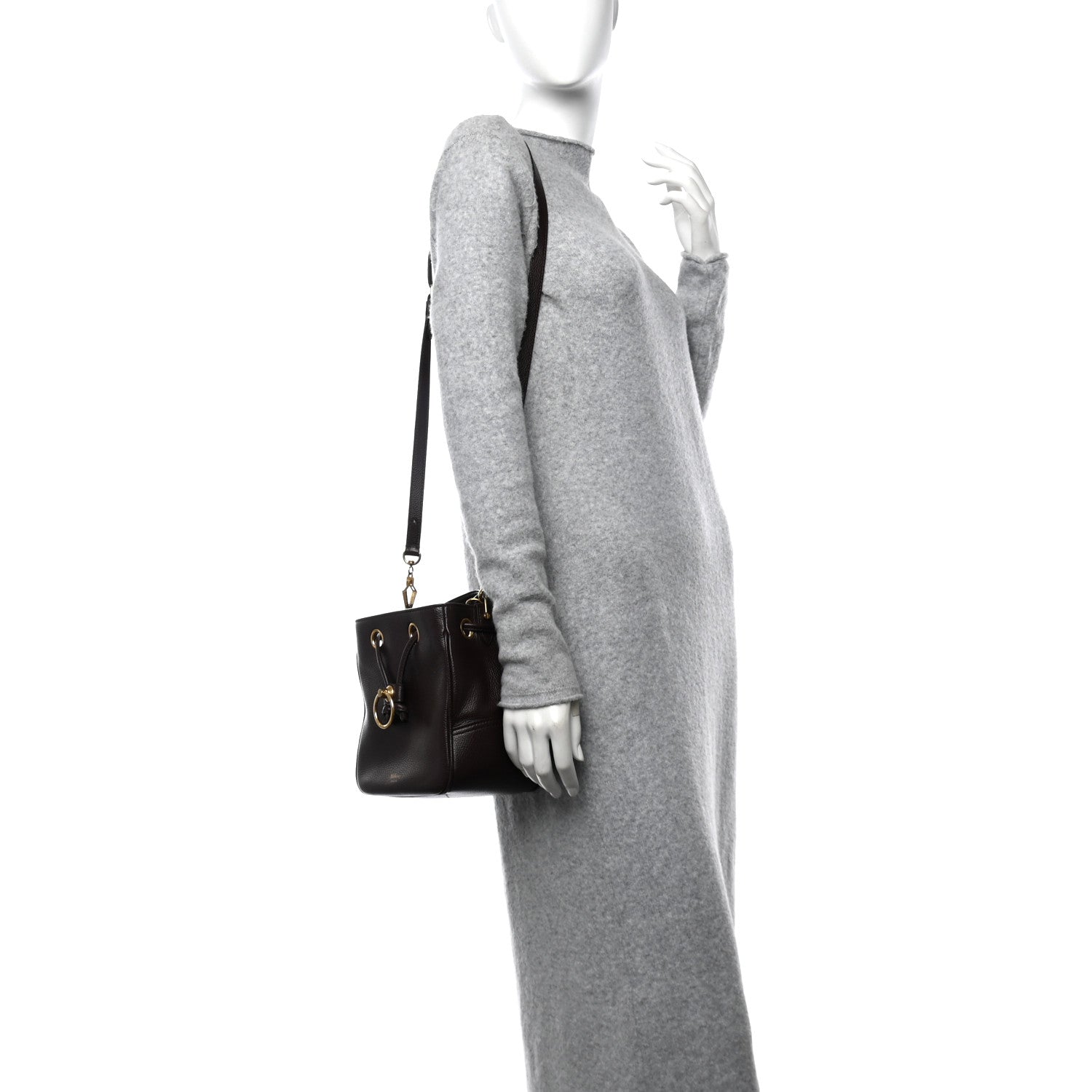 Mulberry Small Classic Grain Small Hampstead Oxblood 2 of 12