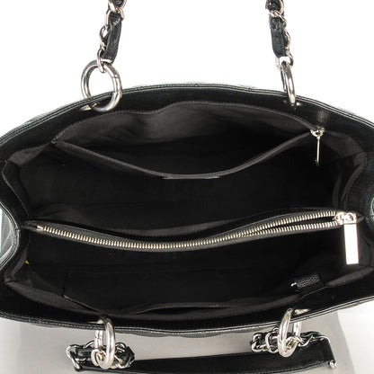 Chanel Caviar Quilted Grand Shopping Tote GST Black 5 of 7