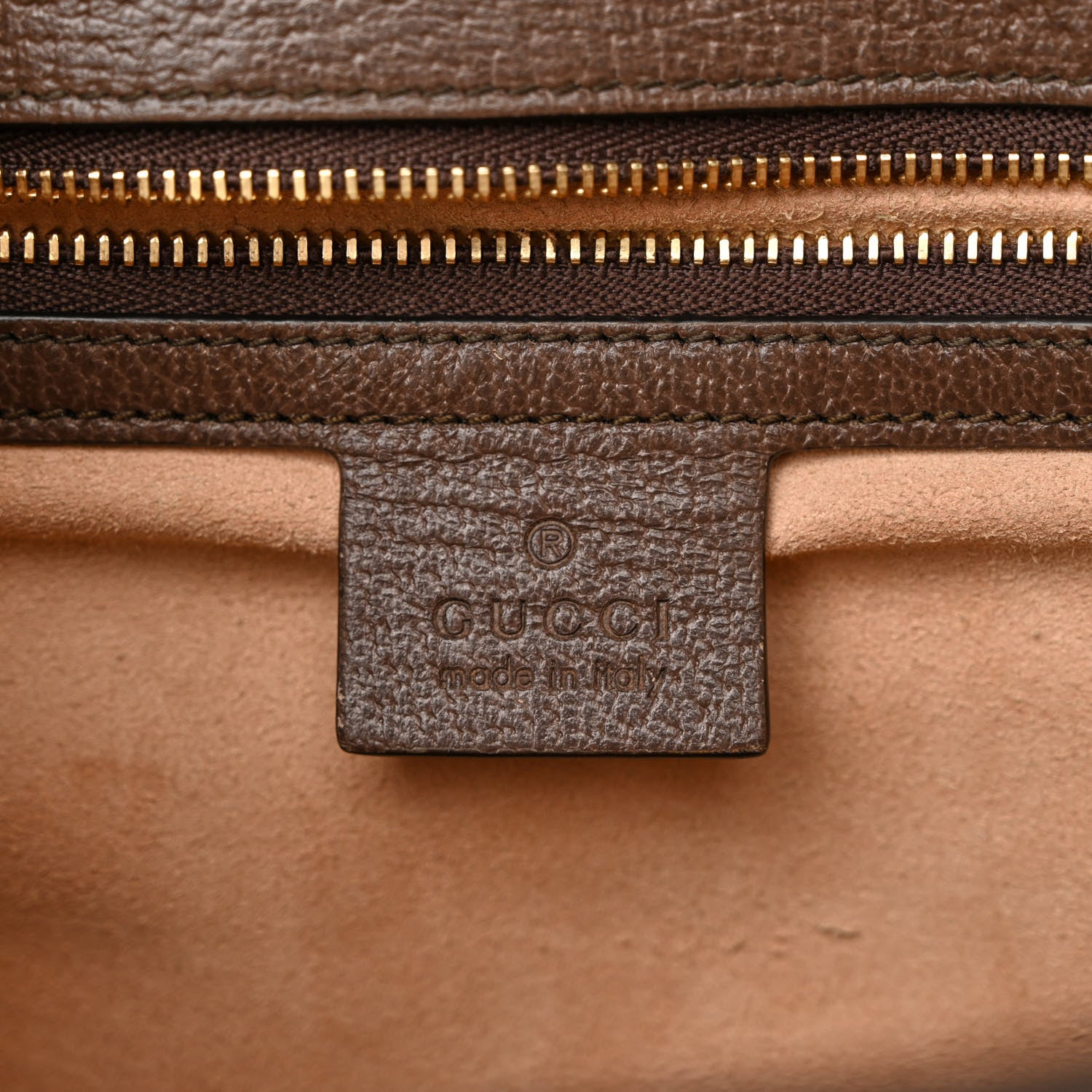 Gucci GG Supreme Monogram Web Small Ophidia Flap Messenger Bag Brown 6 of 12