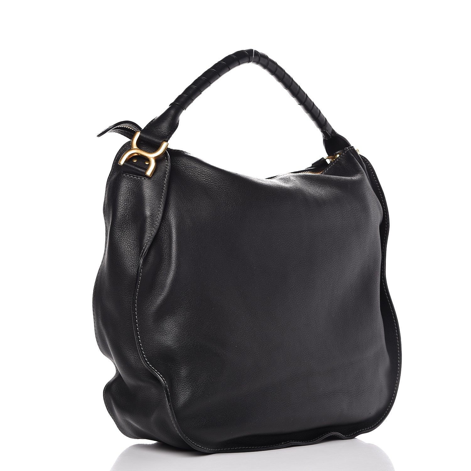 Chloe Calfskin Large Marcie Hobo Black 3 of 7