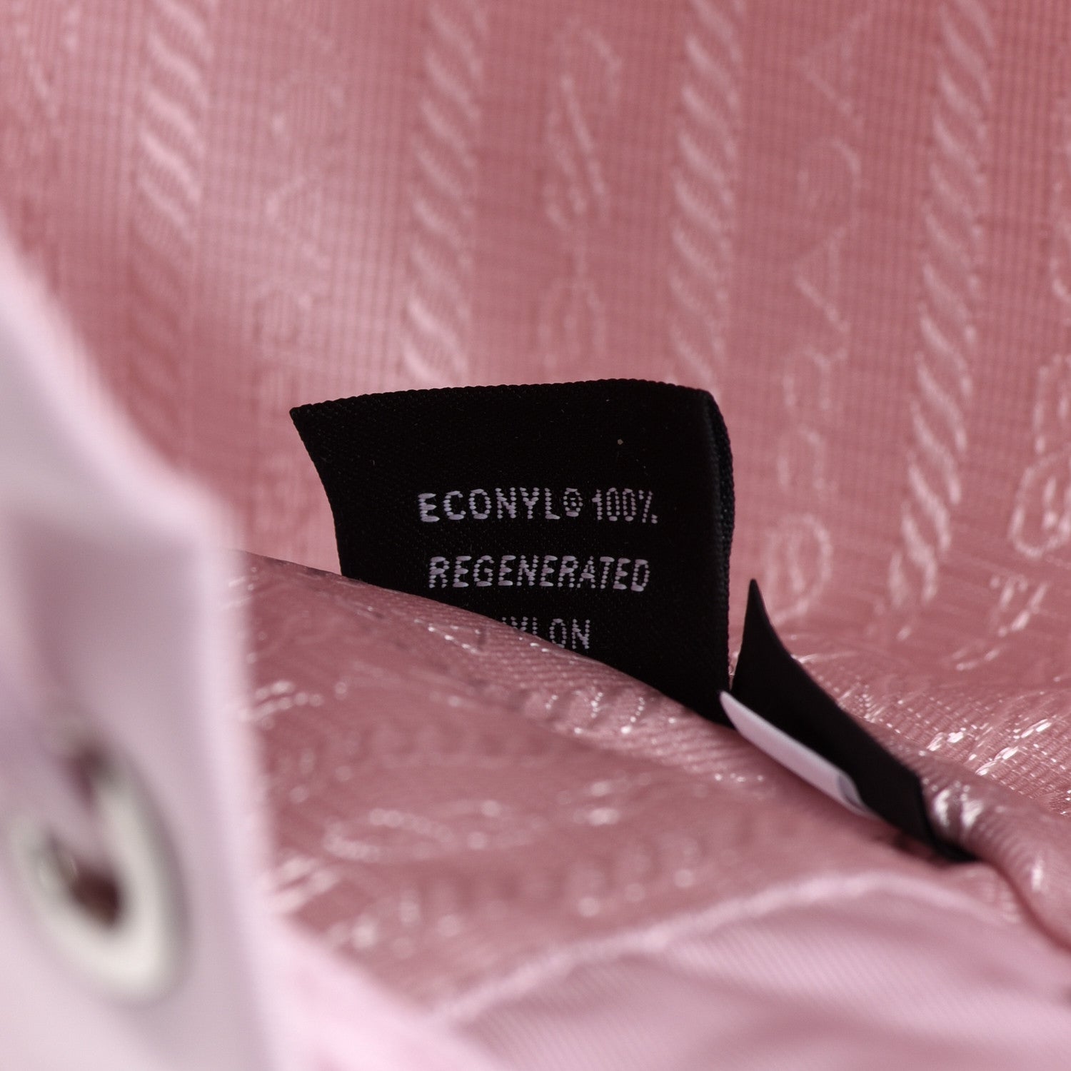Prada Saffiano Tessuto Nylon Vela Bucket Wristlet 9 of 12