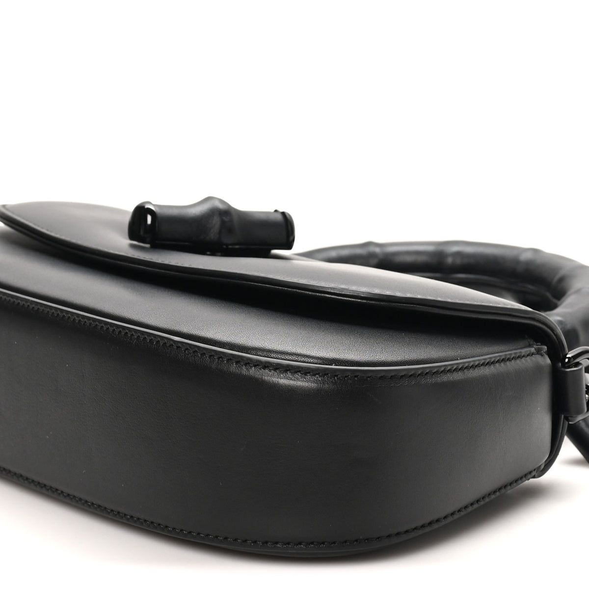 Calfskin Medium Bamboo Black