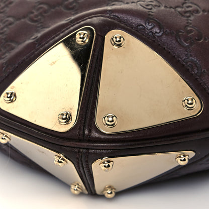 Gucci Guccissima Medium Indy Top Handle Hobo Dark Brown 10 of 16