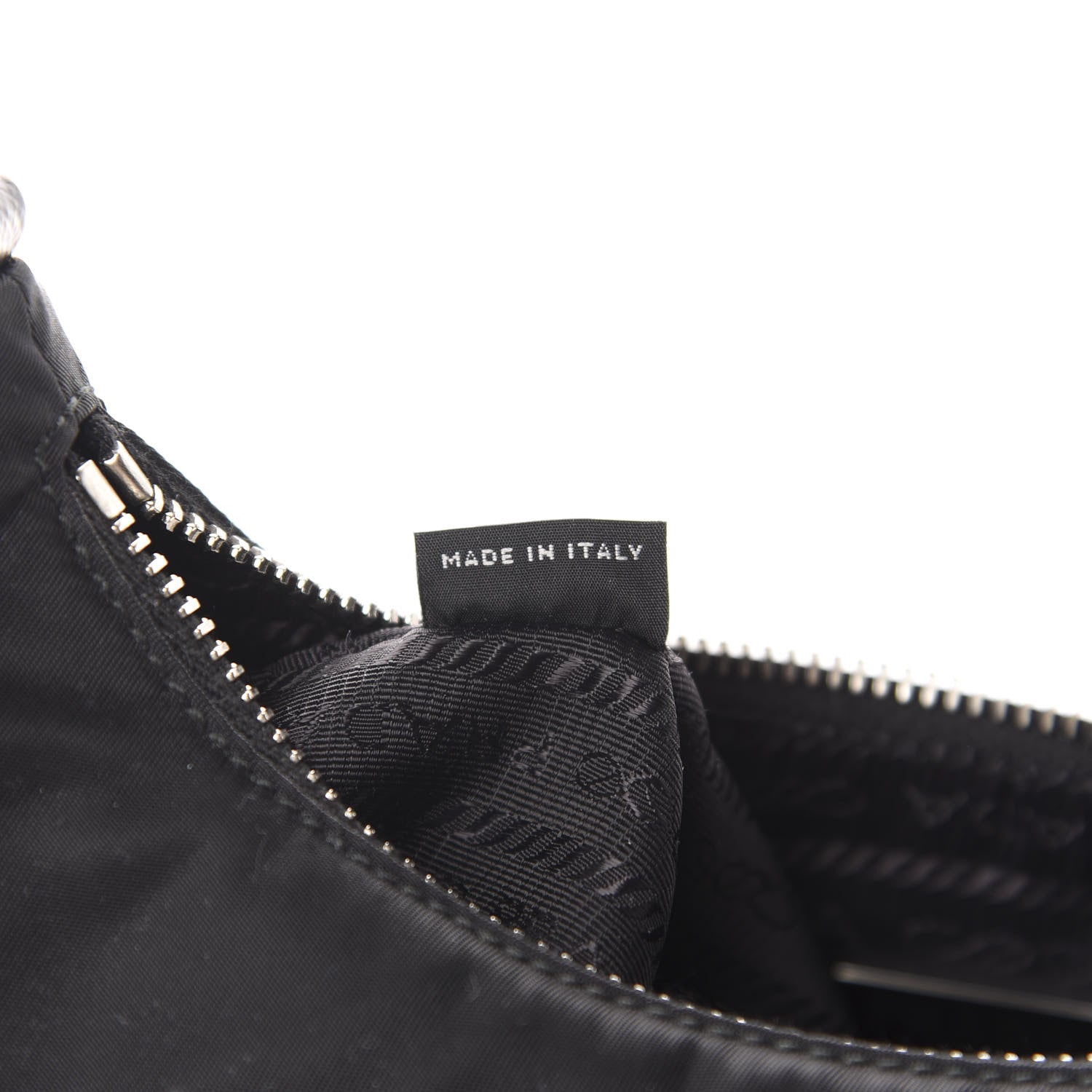 Prada Nylon Re-Edition 2005 Shoulder Bag Black 9 of 11