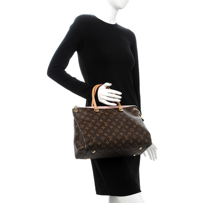 Louis Vuitton Monogram Pallas Rose Ballerine 3 of 9