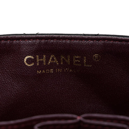 Chanel Lambskin Quilted East West Flap Black 6 of 14
