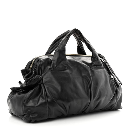 Gucci Calfskin Medium Hysteria Hobo Black 2 of 9