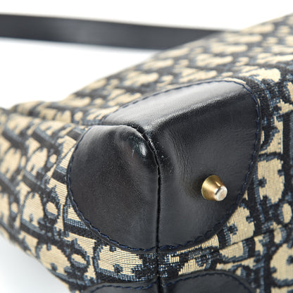 Christian Dior Monogram Shoulder Bag Navy Blue 10 of 19