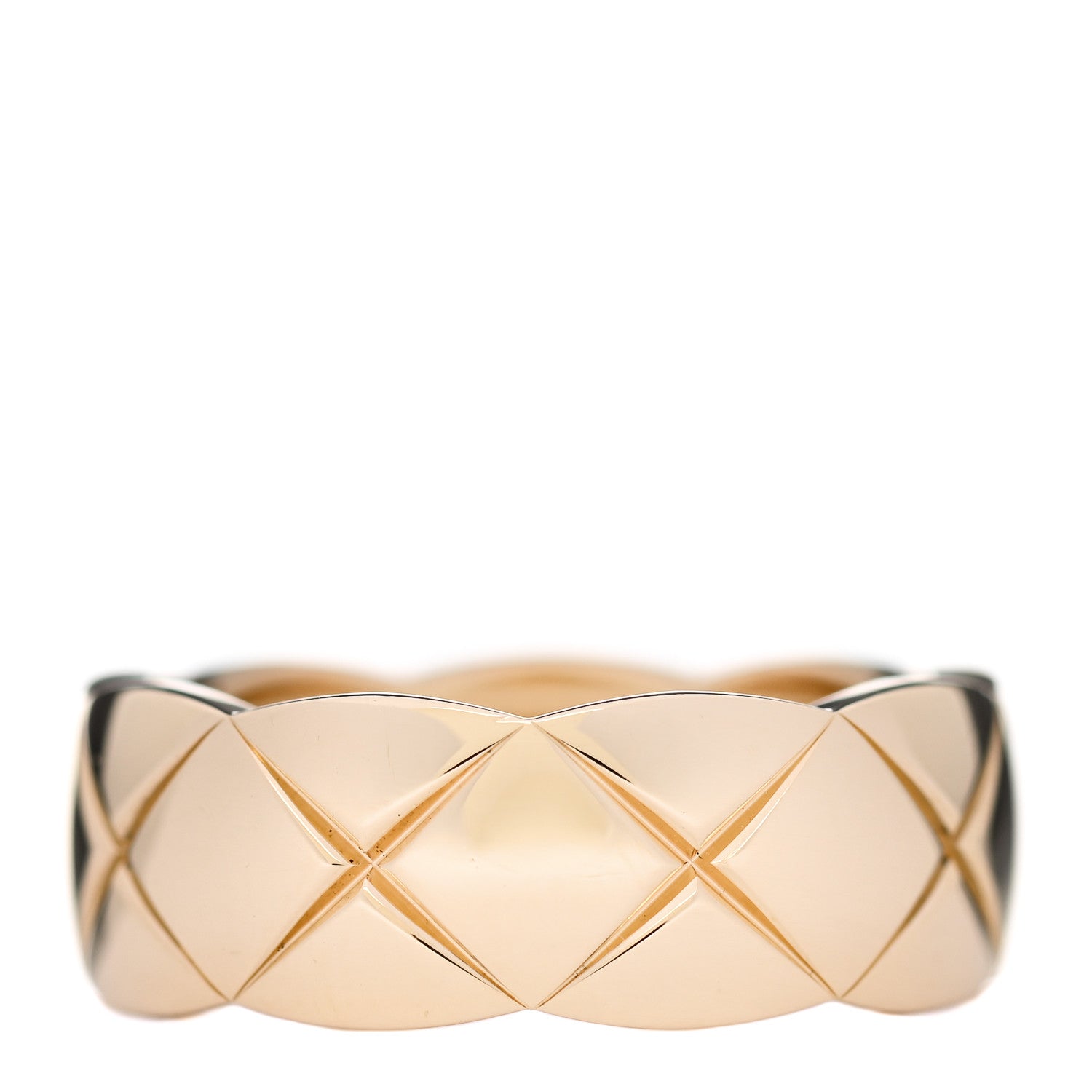 Chanel 18K Yellow Gold Small Coco Crush Ring 49 5 1 of 5