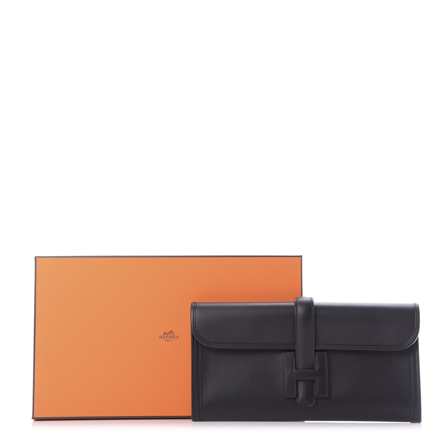 Hermes Swift Jige Elan 29 Clutch Black 10 of 10