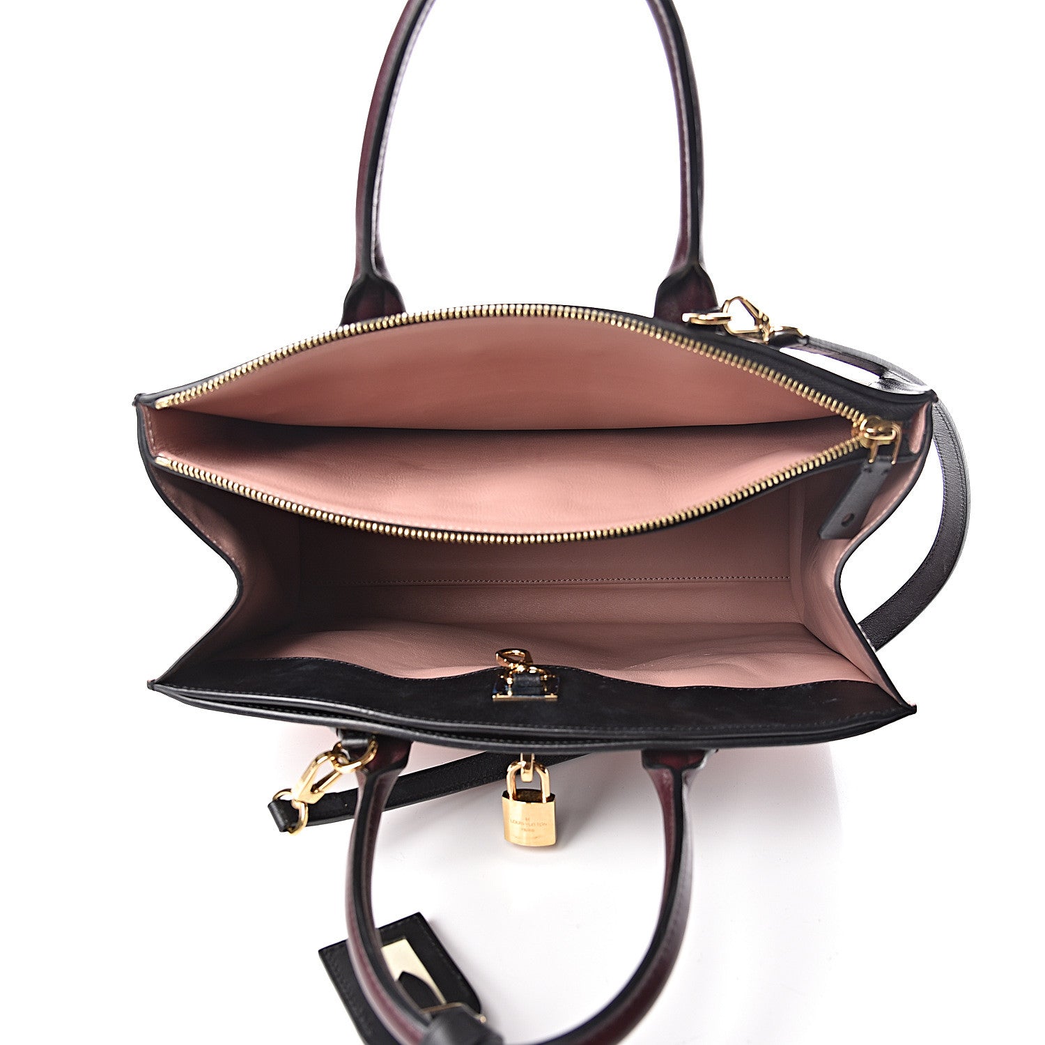 Louis Vuitton Calfskin City Steamer MM Magnolia Black 6 of 32