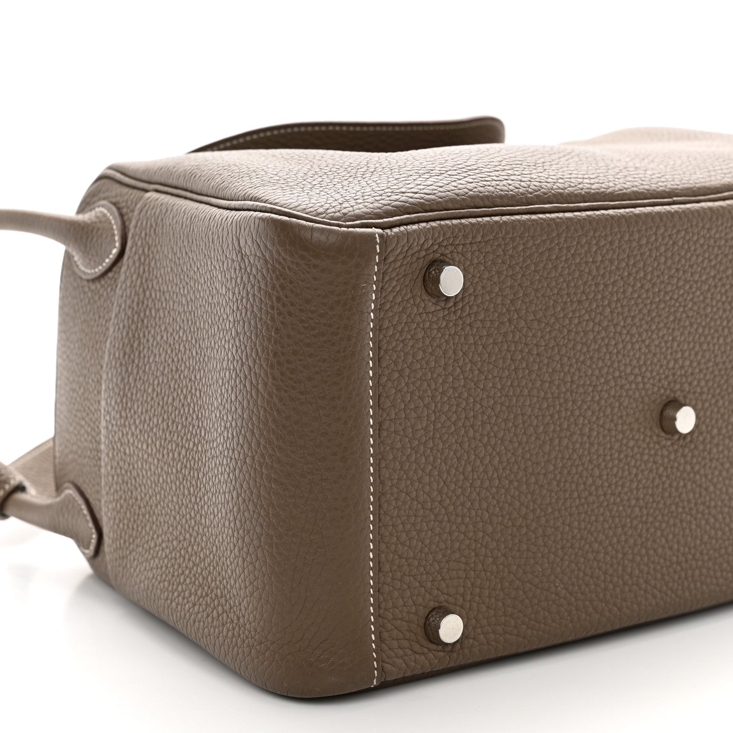 Hermes Taurillon Clemence Lindy 30 Etoupe 9 of 12