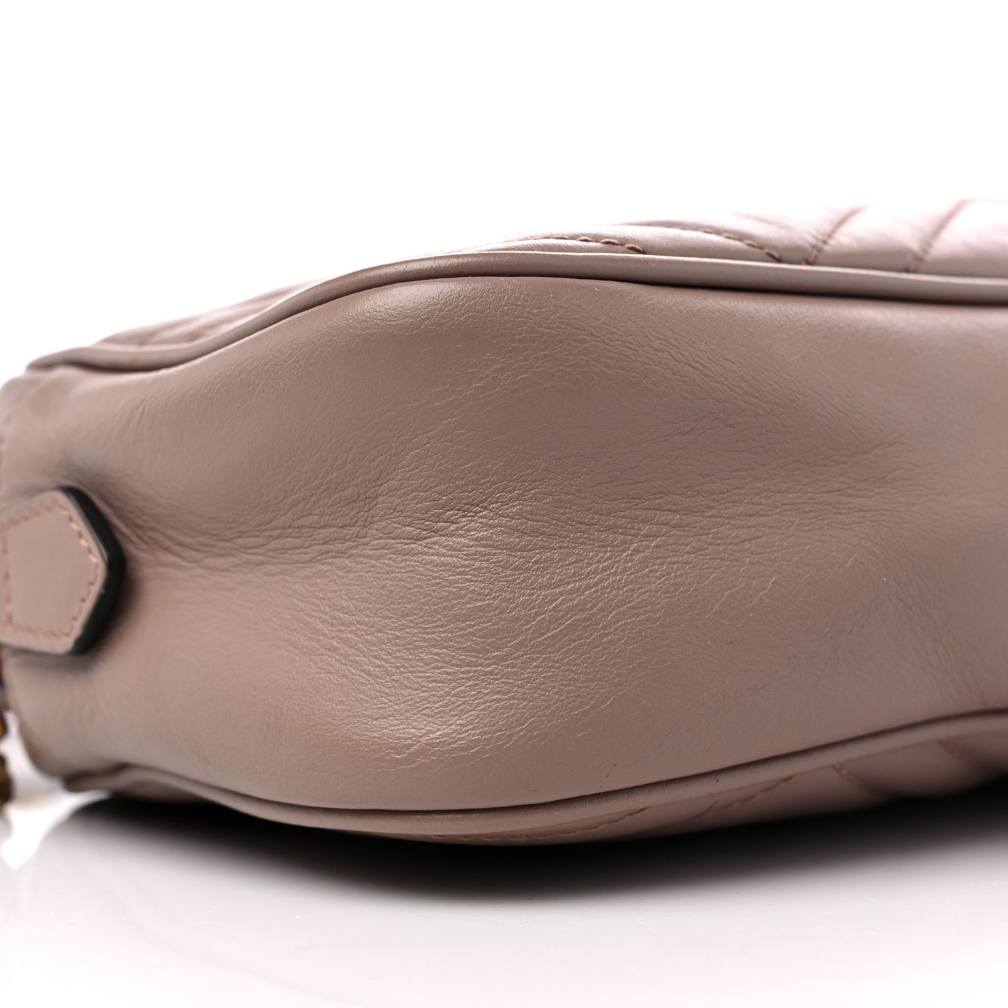 Calfskin Matelasse Small GG Marmont Chain Shoulder Bag Porcelain Rose