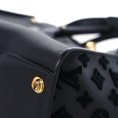Louis Vuitton Calfskin Monogram Tufting On My Side Black 8 of 13