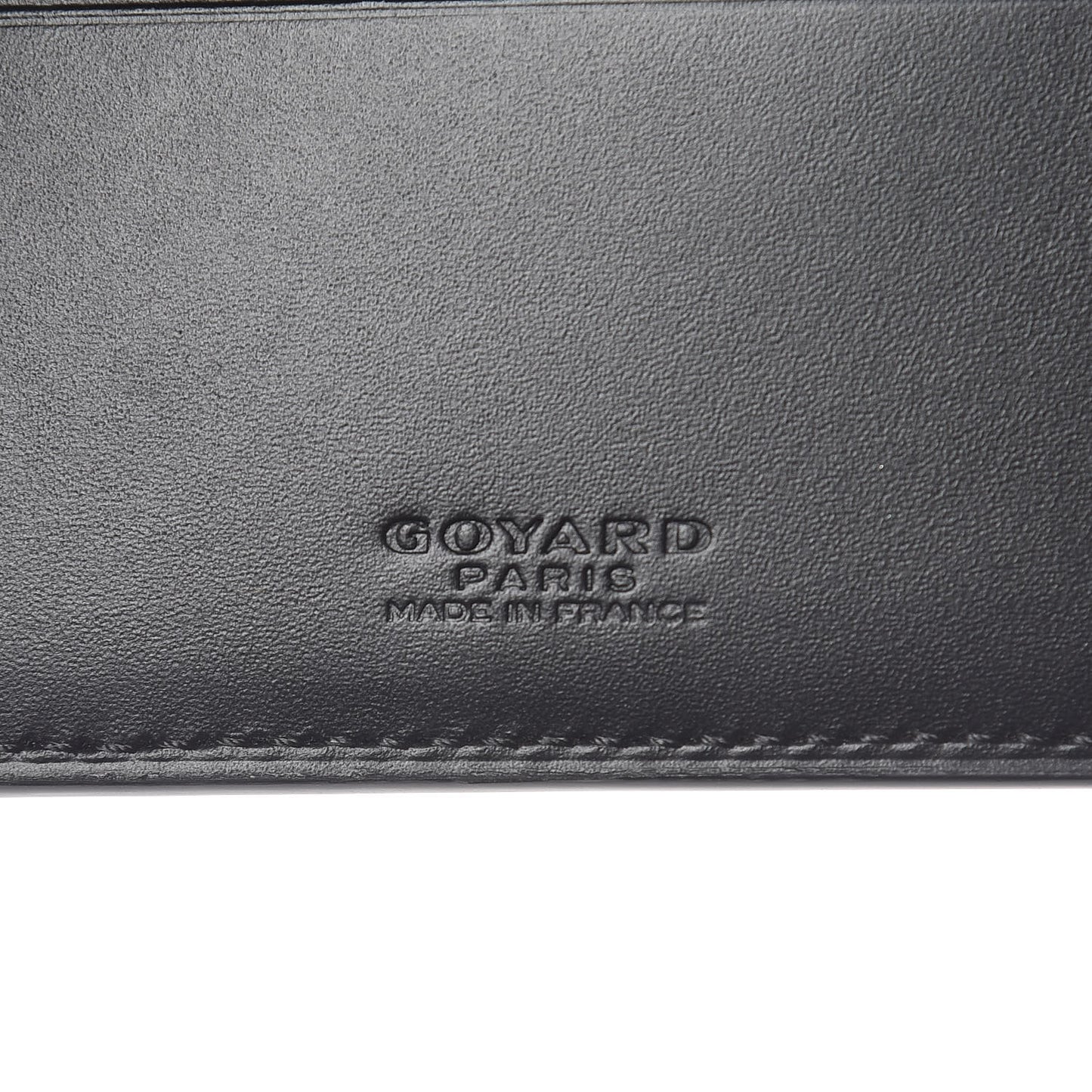 Goyardine Bi-Fold Victoire PM Wallet Black
