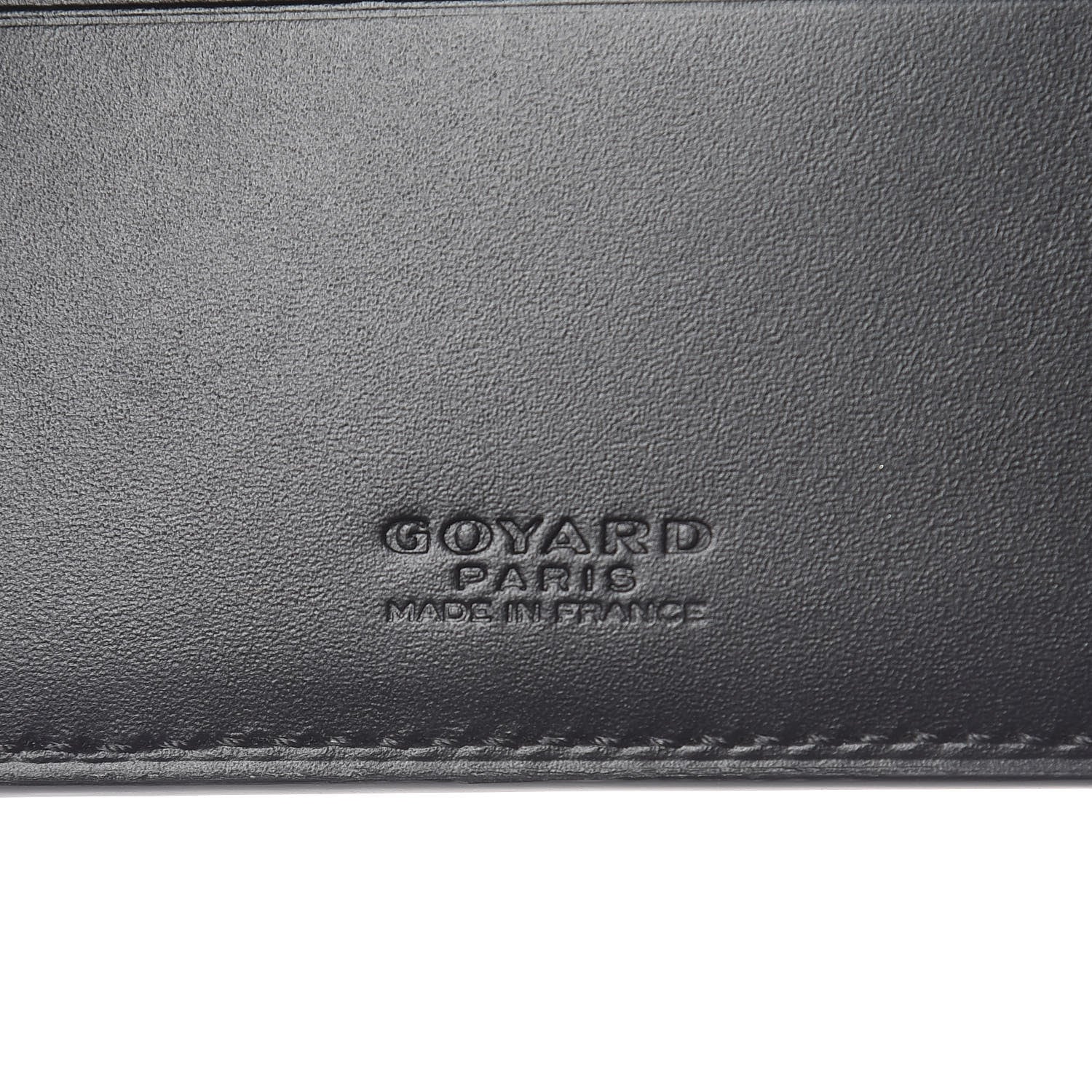 Goyard Goyardine Bi-Fold Victoire PM Wallet Black 4 of 7