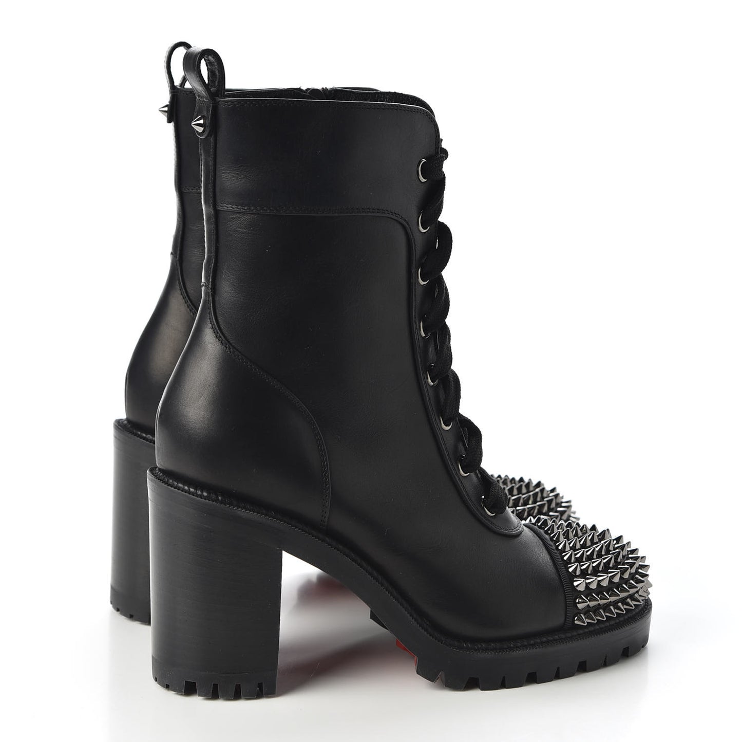 Calfskin Spikes TS Croc 70 Boots 35.5 Black